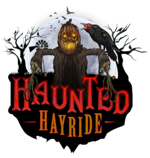 Brimstone Haunted Hayride Attraction Logo