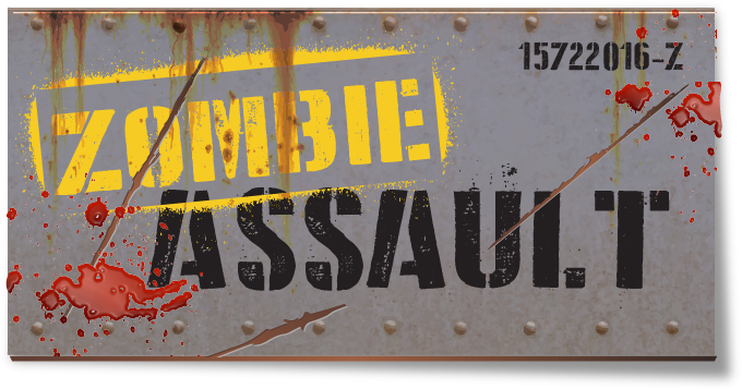 Zombie Assault Attraction Logo